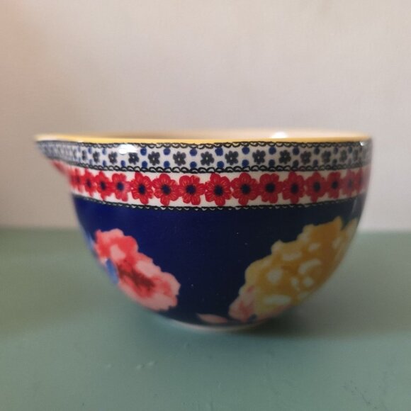 Set of 4 Pioneer Woman Stoneware Measuring Cups Floral - Picture 3 of 10